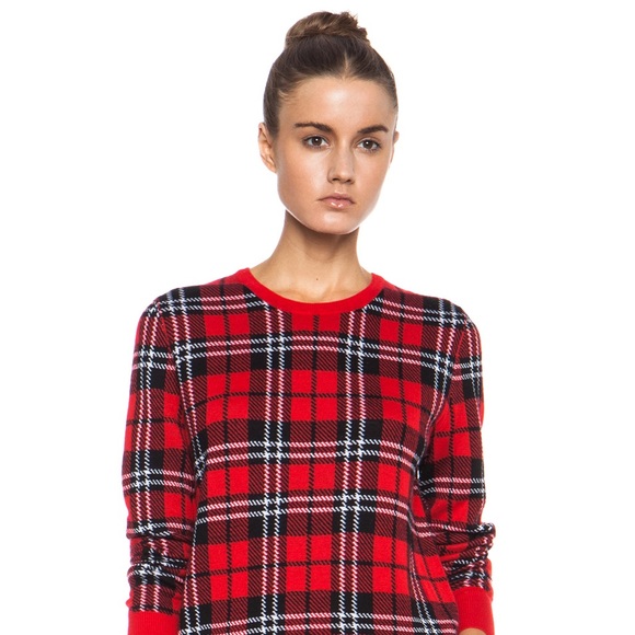 Equipment Sweaters - EQUIPMENT Shane Scholarly Plaid Wool Sweater XS